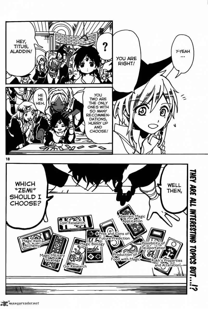 Magi Chapter 162 page 18