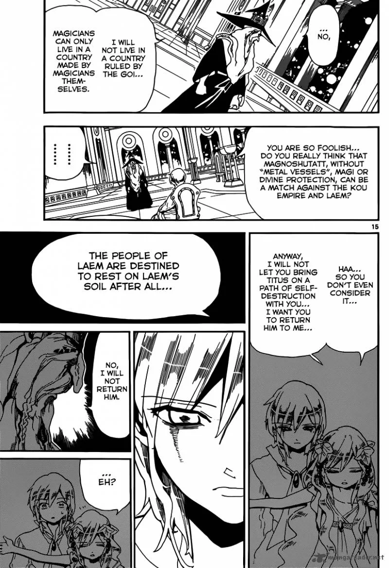 Magi Chapter 165 page 16