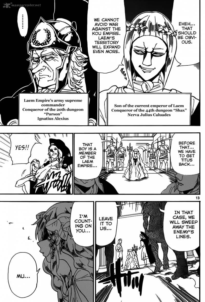 Magi Chapter 166 page 15