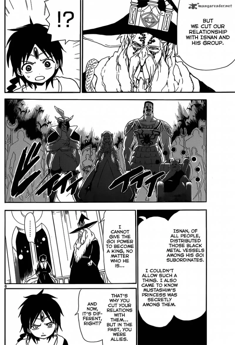 Magi Chapter 166 page 8