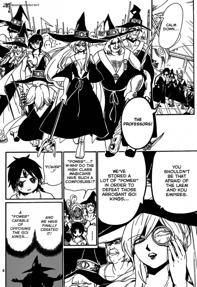 Magi Chapter 167 page 6