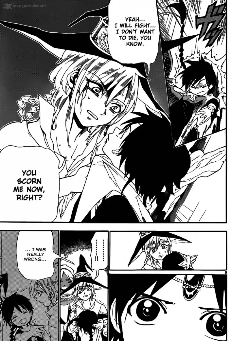 Magi Chapter 167 page 9