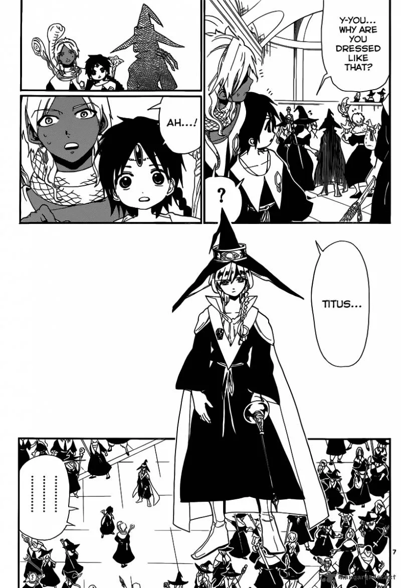 Magi Chapter 167 page 7