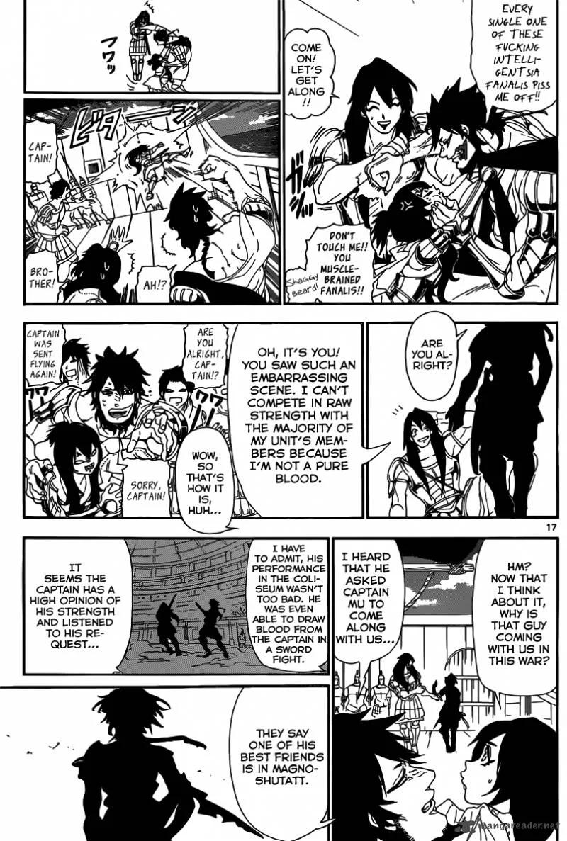Magi Chapter 167 page 17
