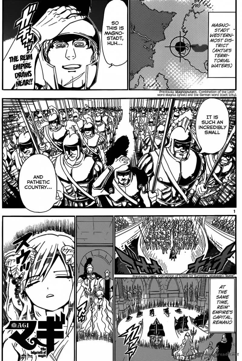 Magi Chapter 168 page 2