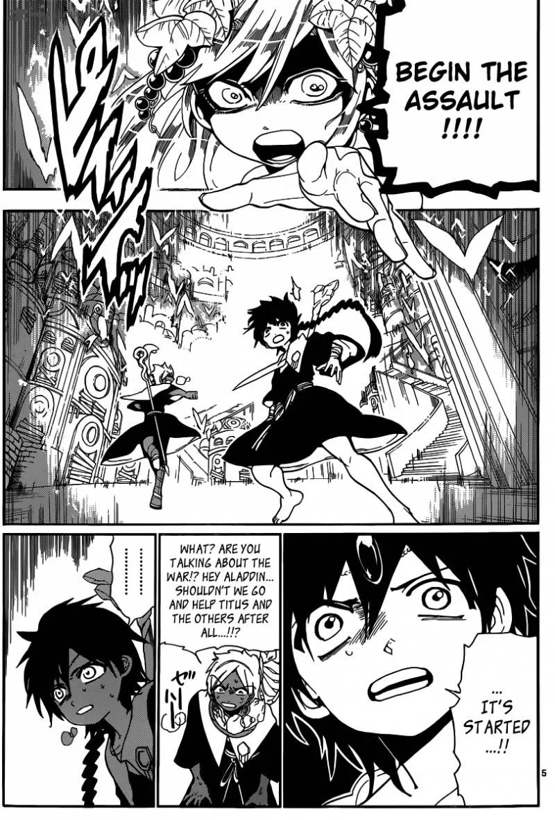 Magi Chapter 168 page 5