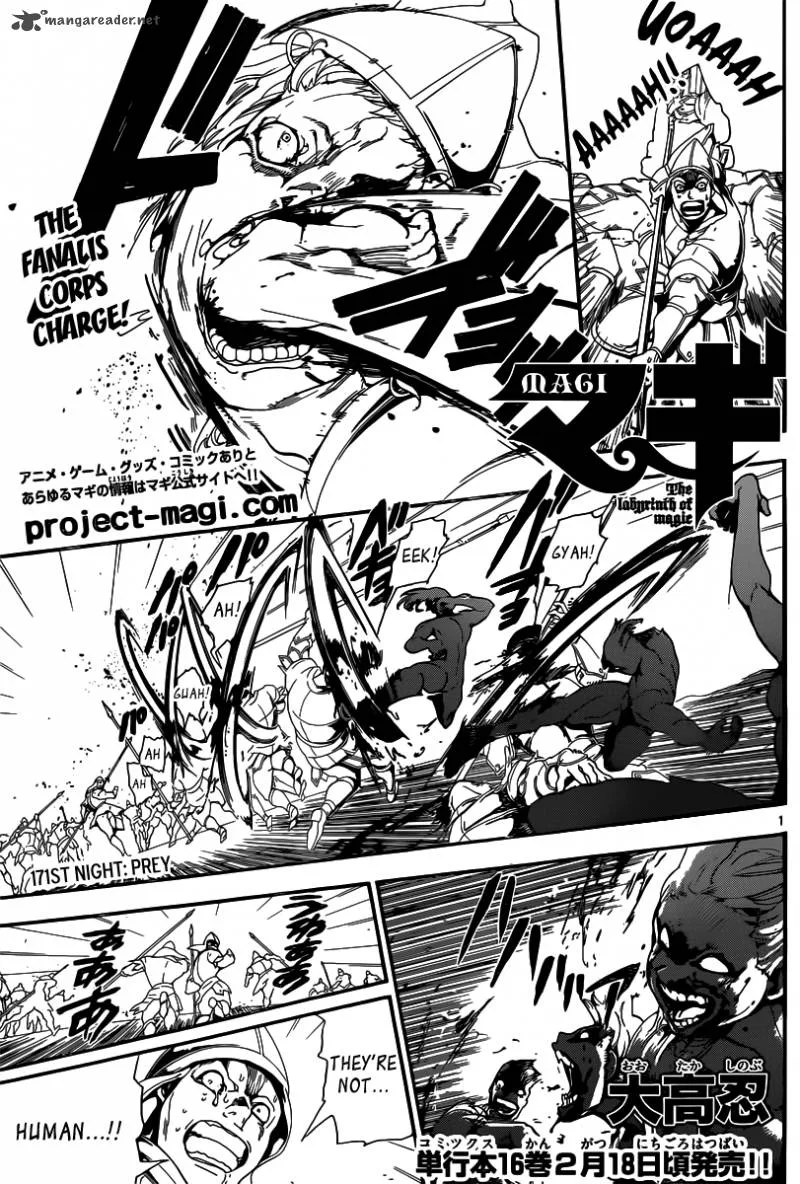 Magi Chapter 171 page 2