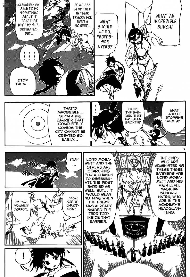 Magi Chapter 172 page 9