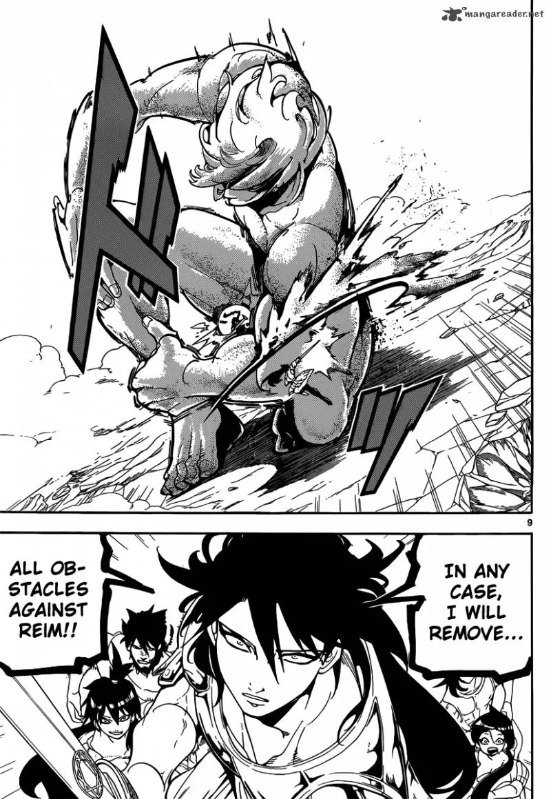 Magi Chapter 174 page 9