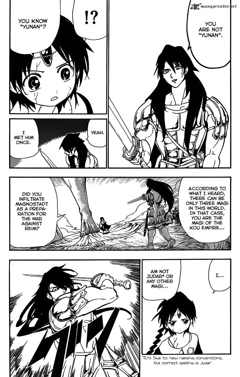 Magi Chapter 174 page 8