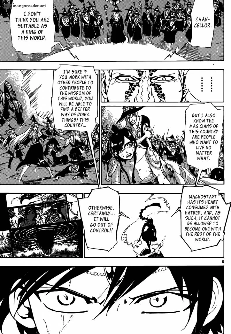 Magi Chapter 174 page 5