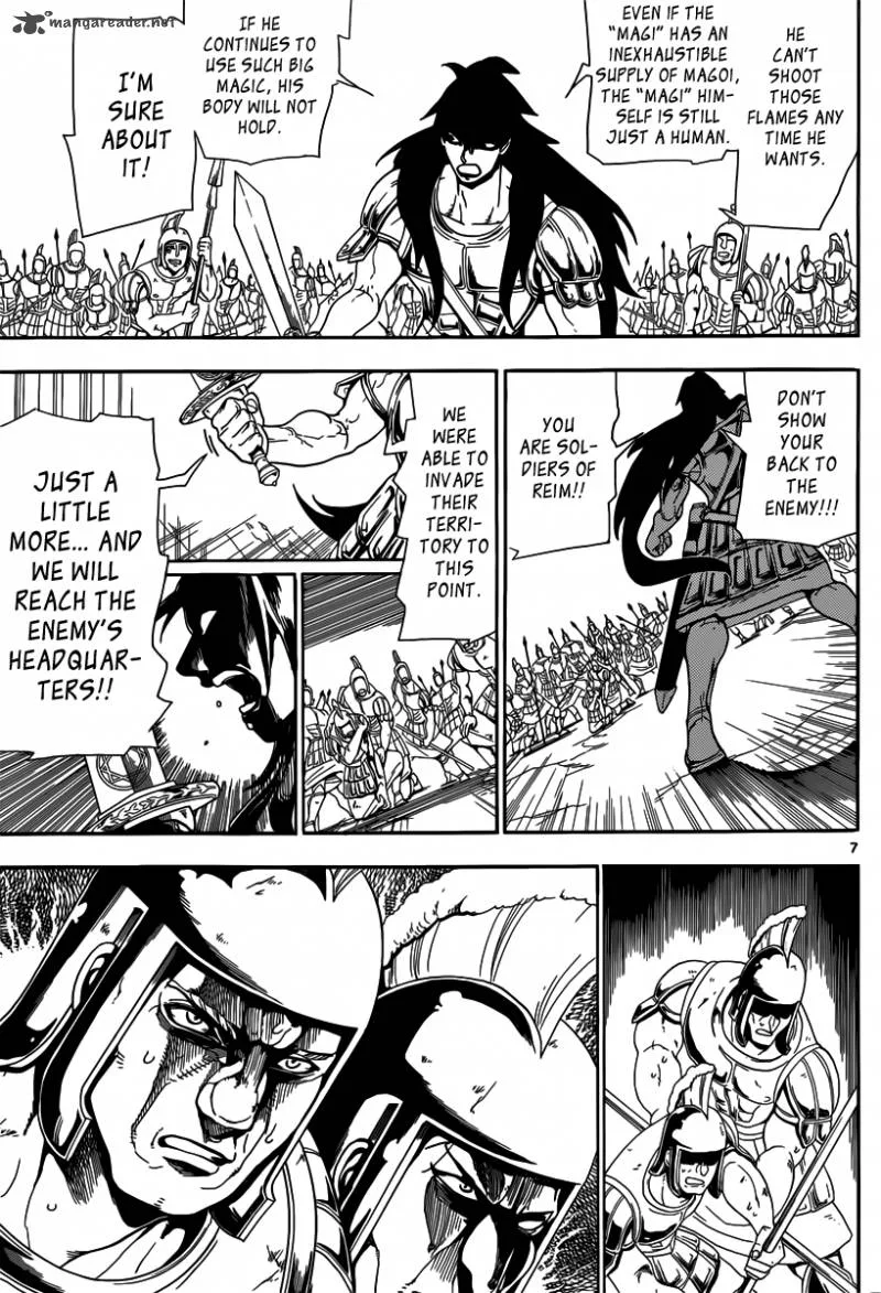 Magi Chapter 175 page 8