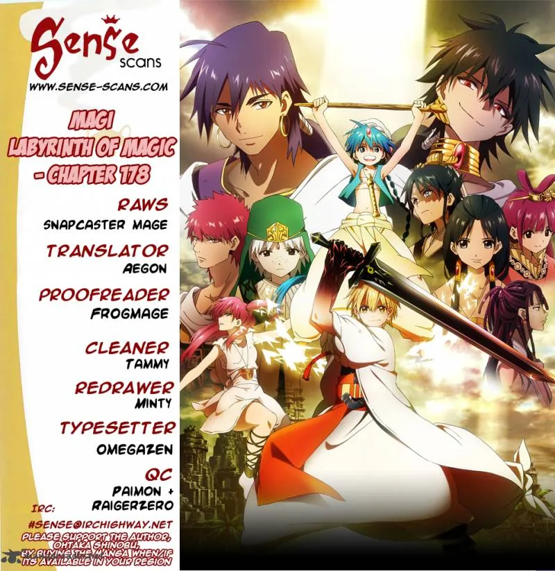 Magi Chapter 178 page 1