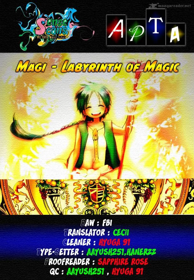 Magi Chapter 18 page 1
