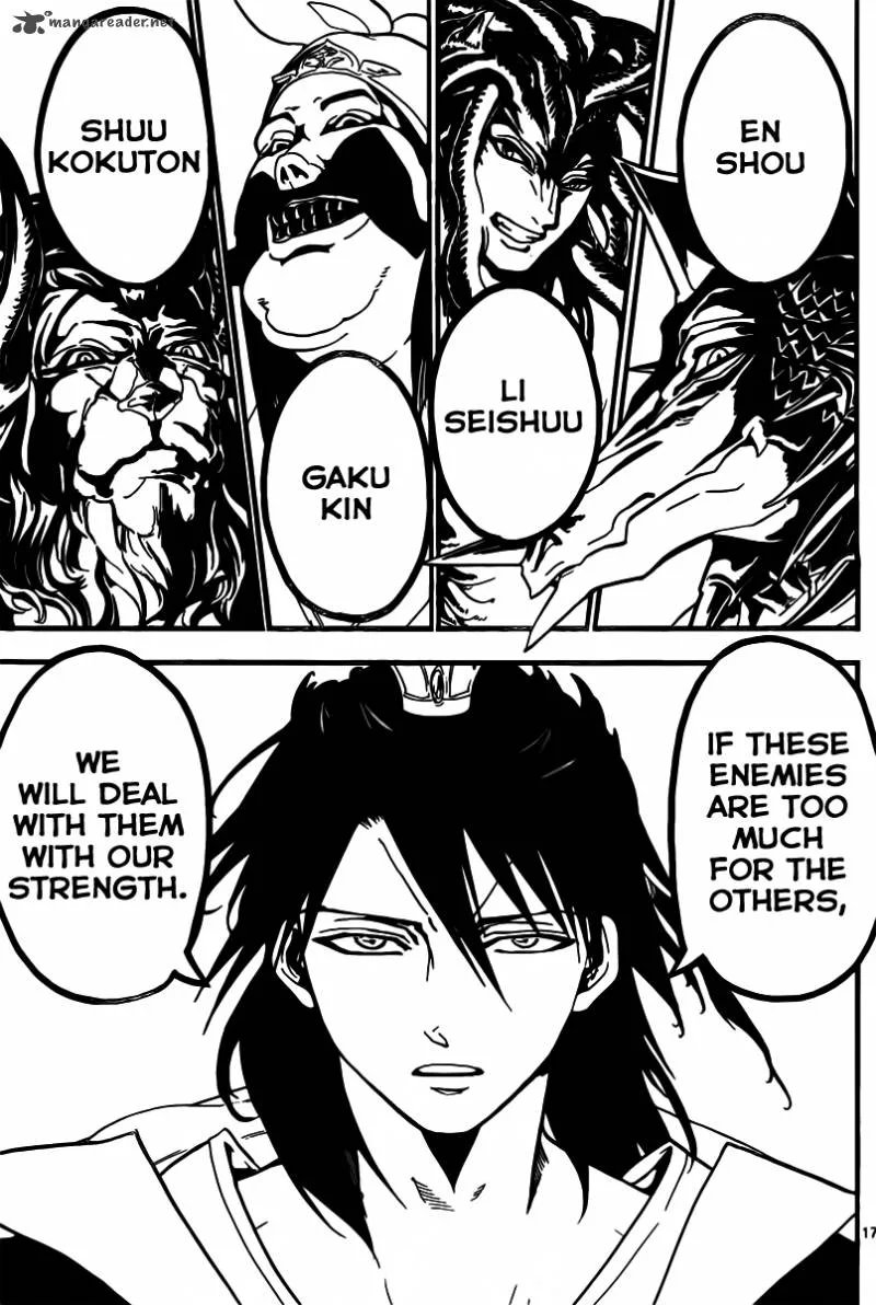 Magi Chapter 182 page 17