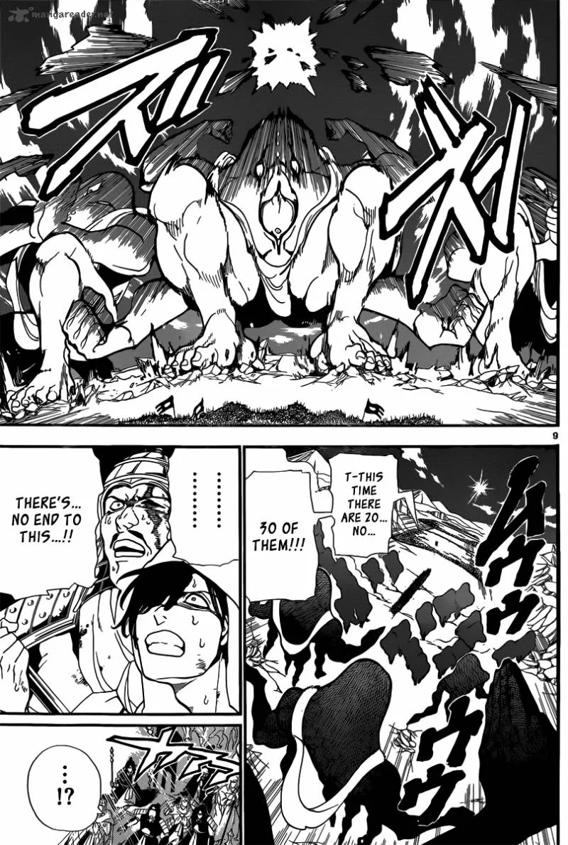 Magi Chapter 182 page 10