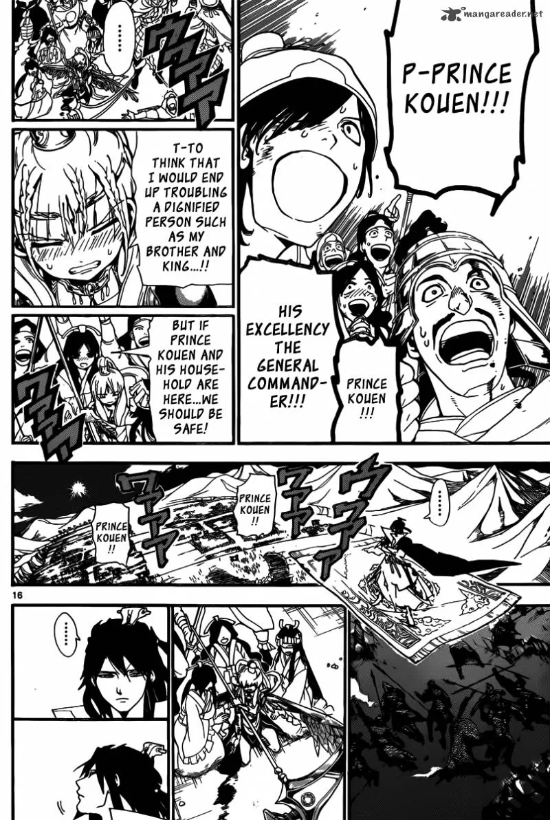 Magi Chapter 182 page 16