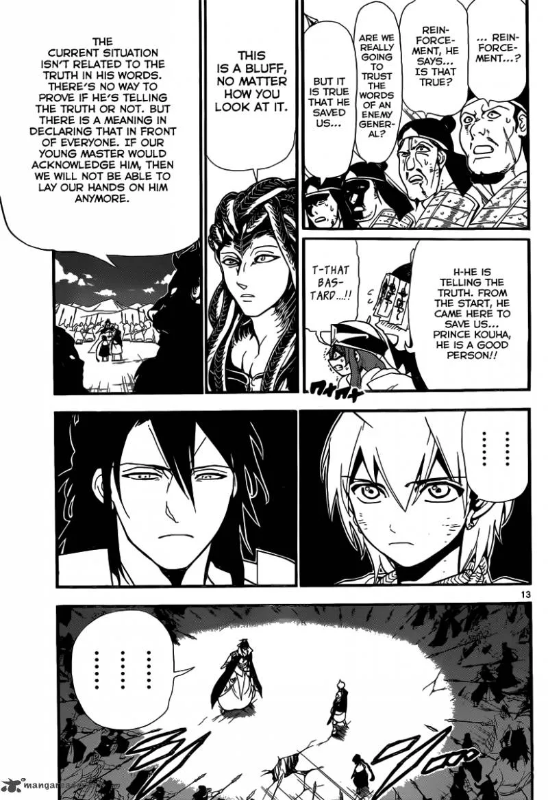 Magi Chapter 186 page 14