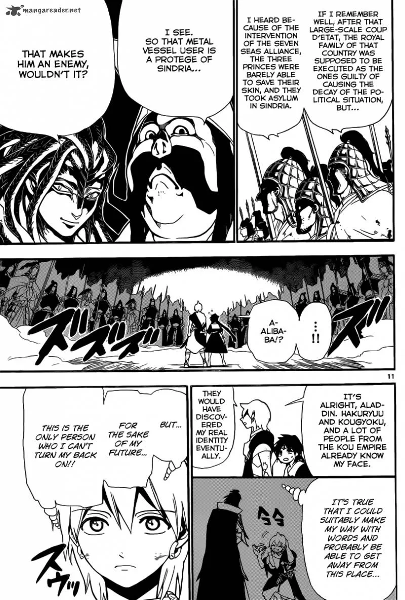 Magi Chapter 186 page 12