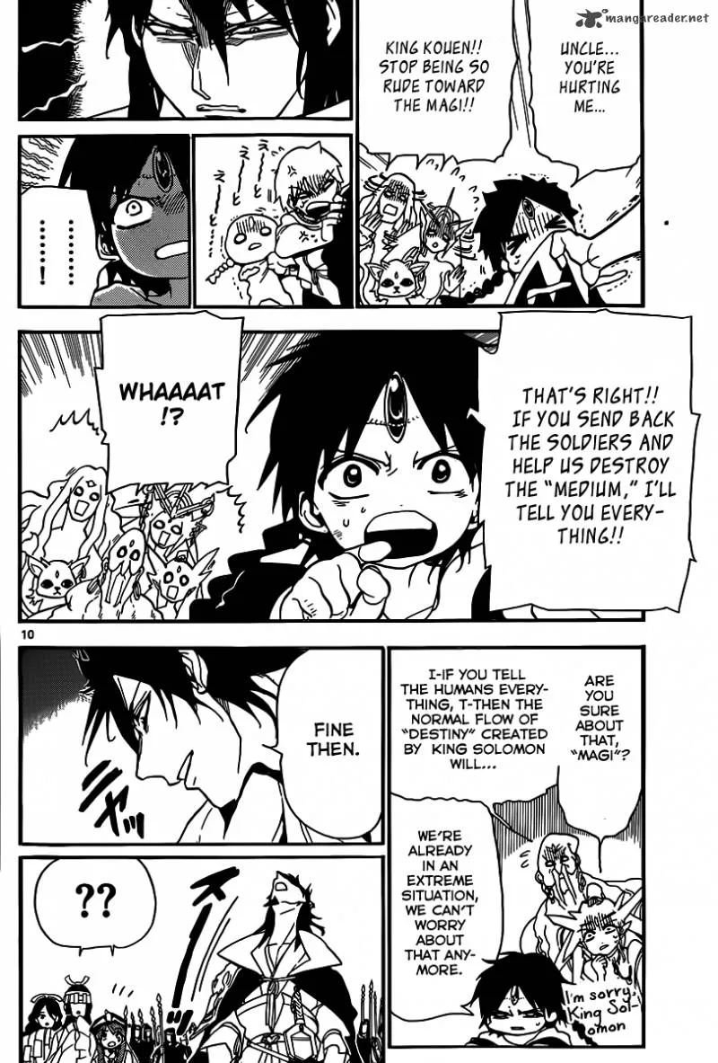 Magi Chapter 187 page 10