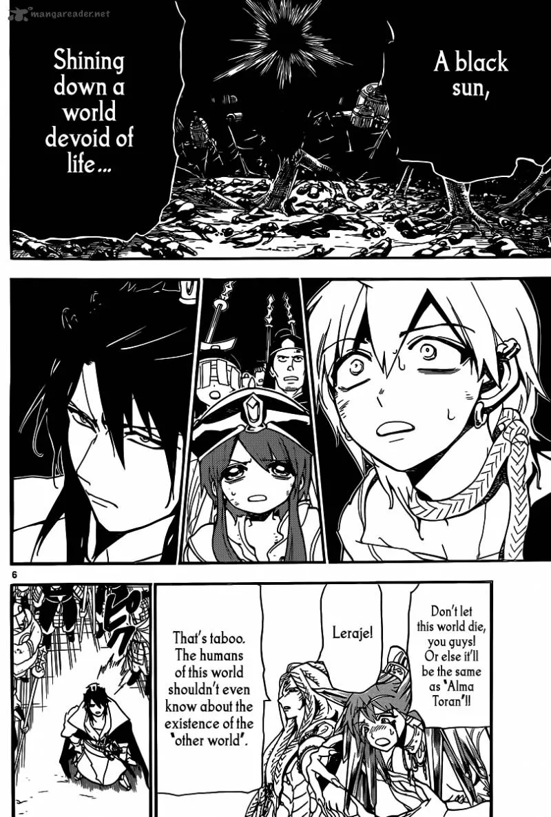 Magi Chapter 187 page 6