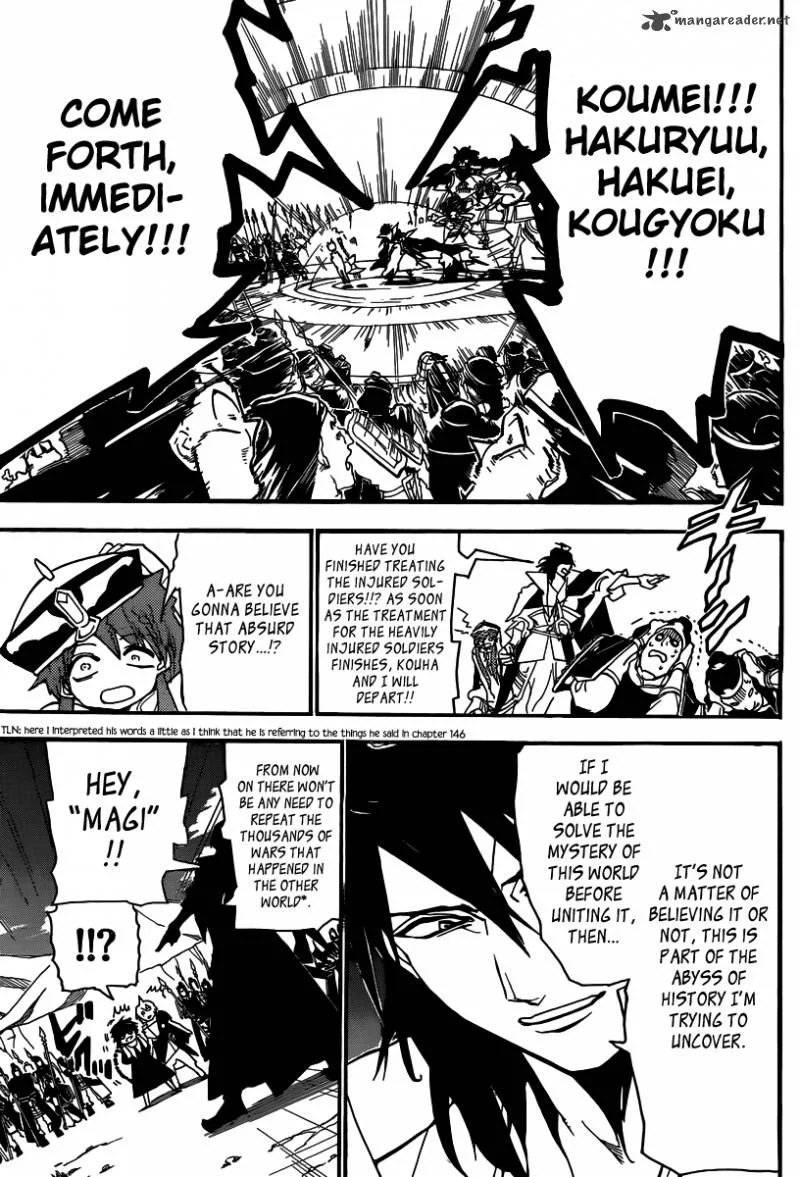 Magi Chapter 187 page 11
