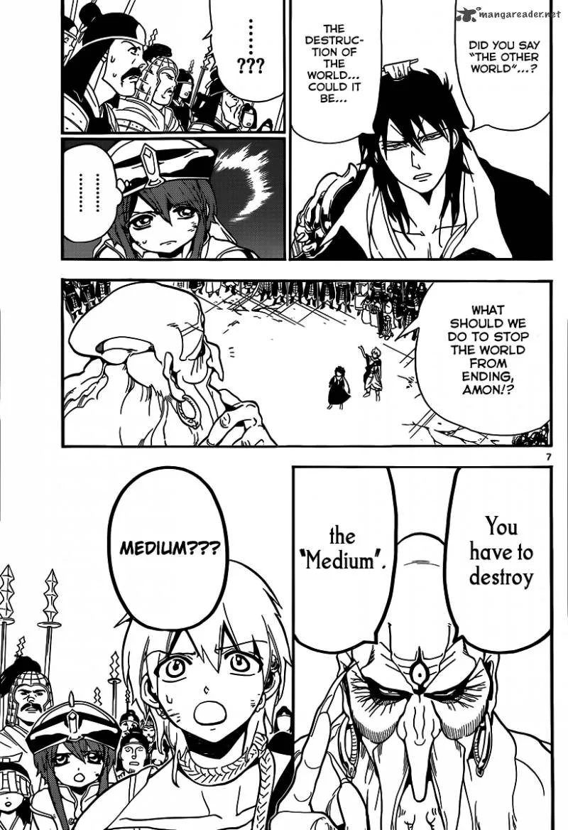 Magi Chapter 187 page 7