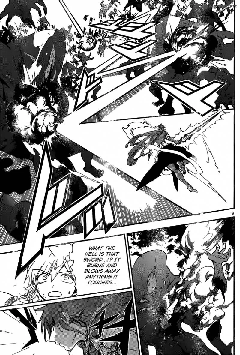 Magi Chapter 189 page 10