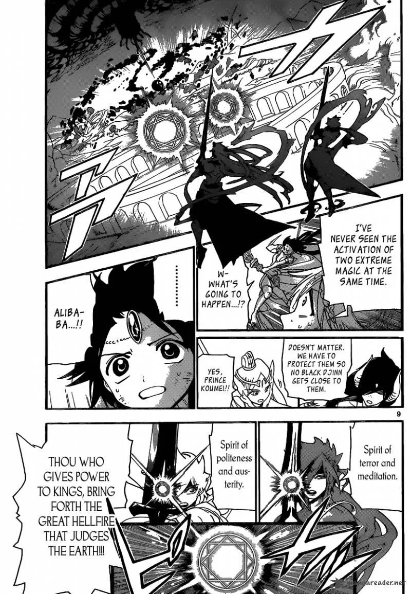 Magi Chapter 190 page 10