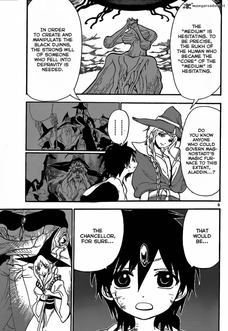 Magi Chapter 196 page 10