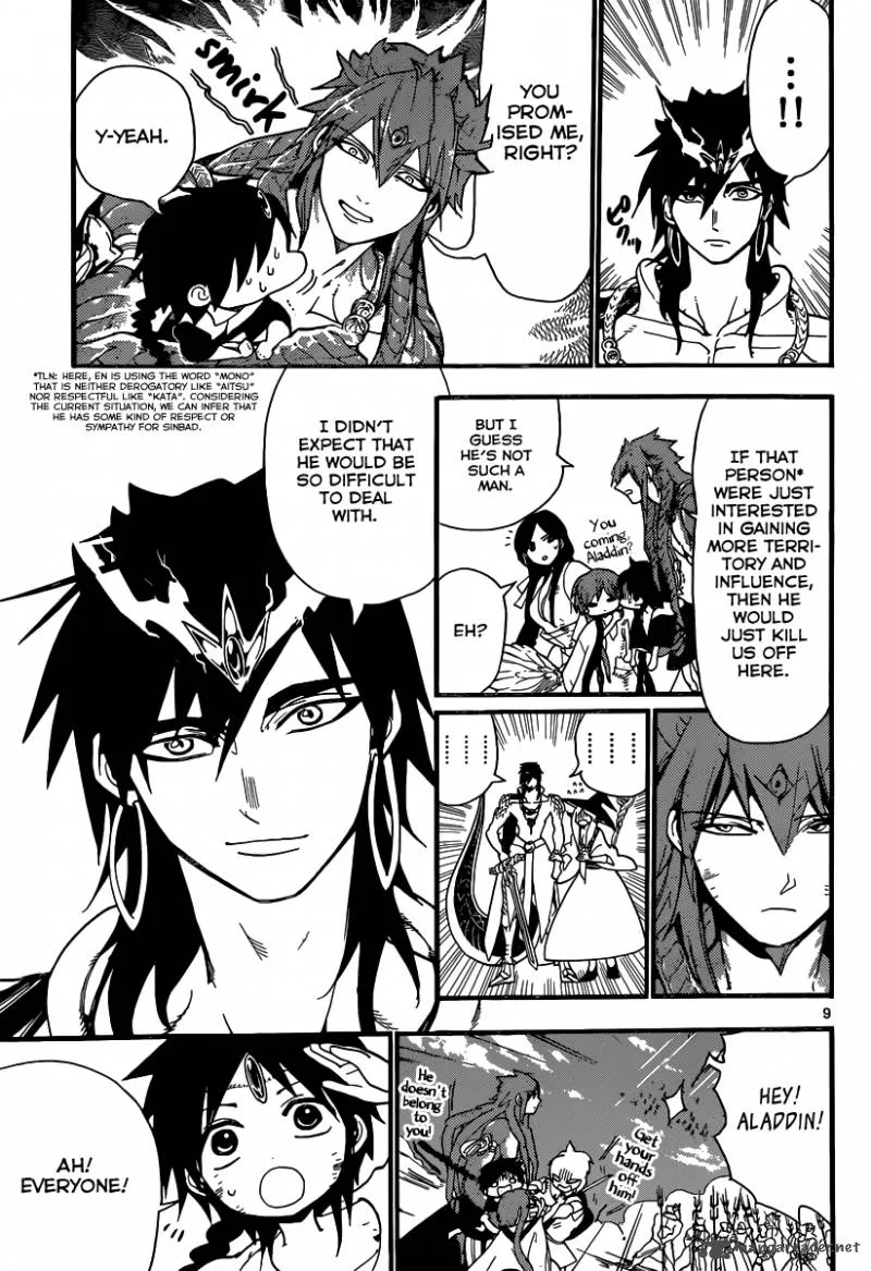 Magi Chapter 198 page 10