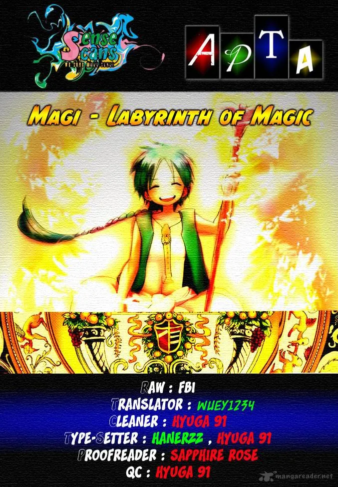 Magi Chapter 20 page 1