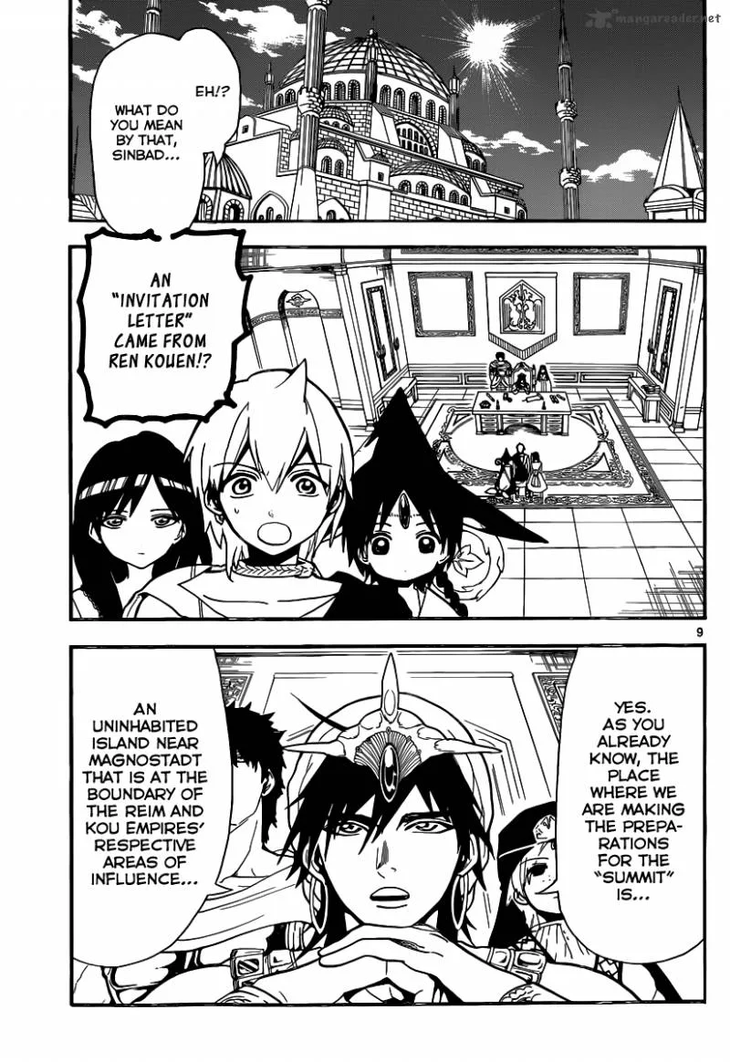 Magi Chapter 201 page 10