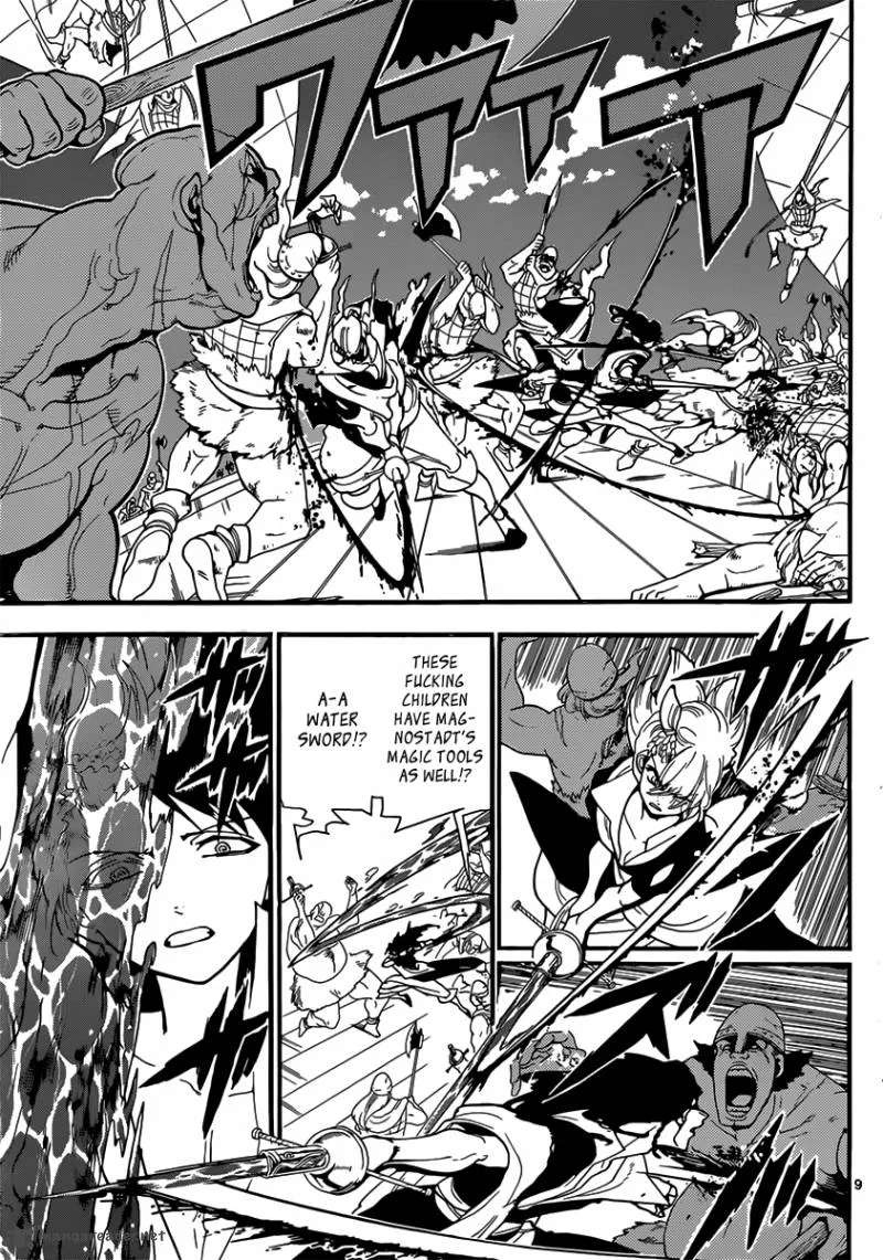 Magi Chapter 202 page 10