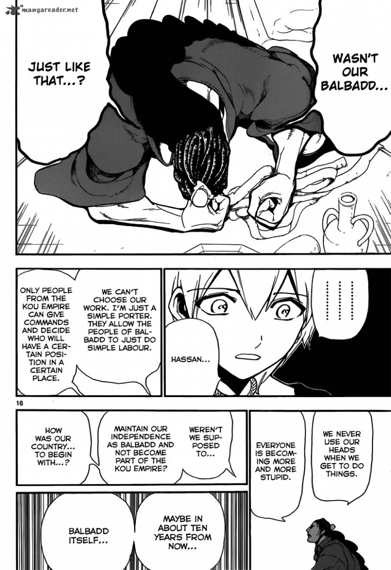 Magi Chapter 206 page 16