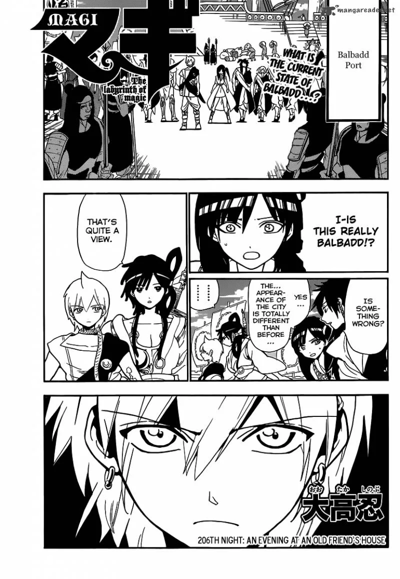 Magi Chapter 206 page 2