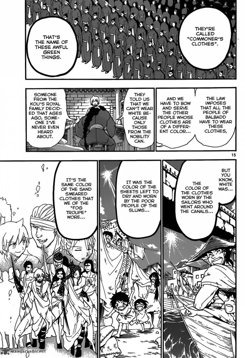 Magi Chapter 206 page 15