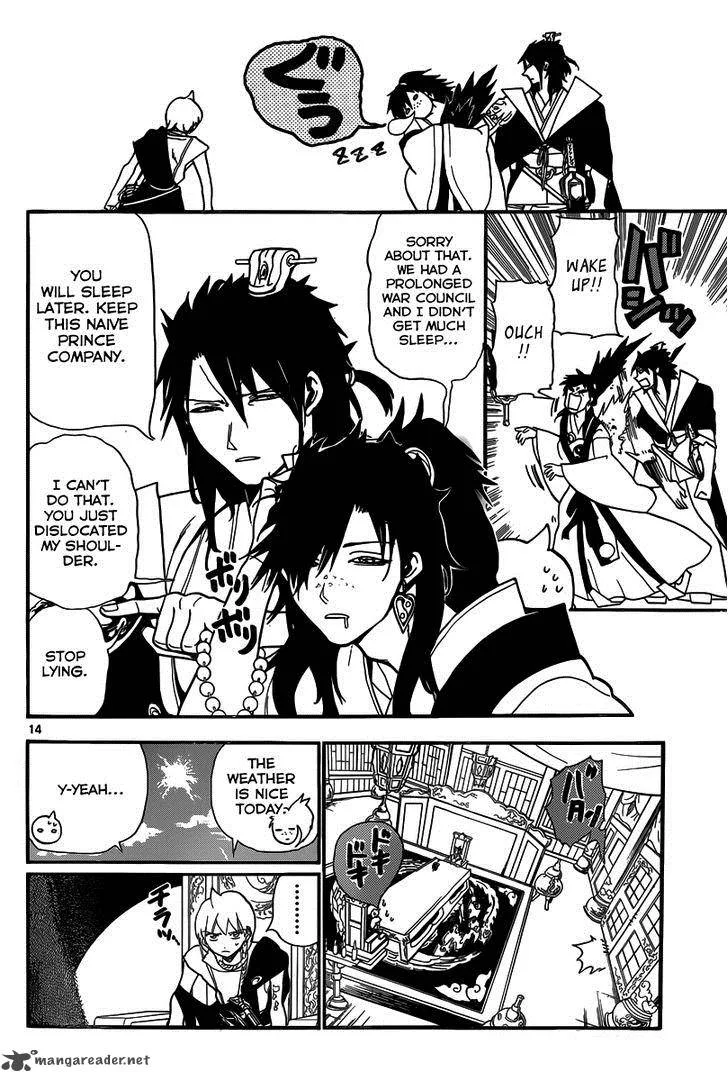 Magi Chapter 208 page 15