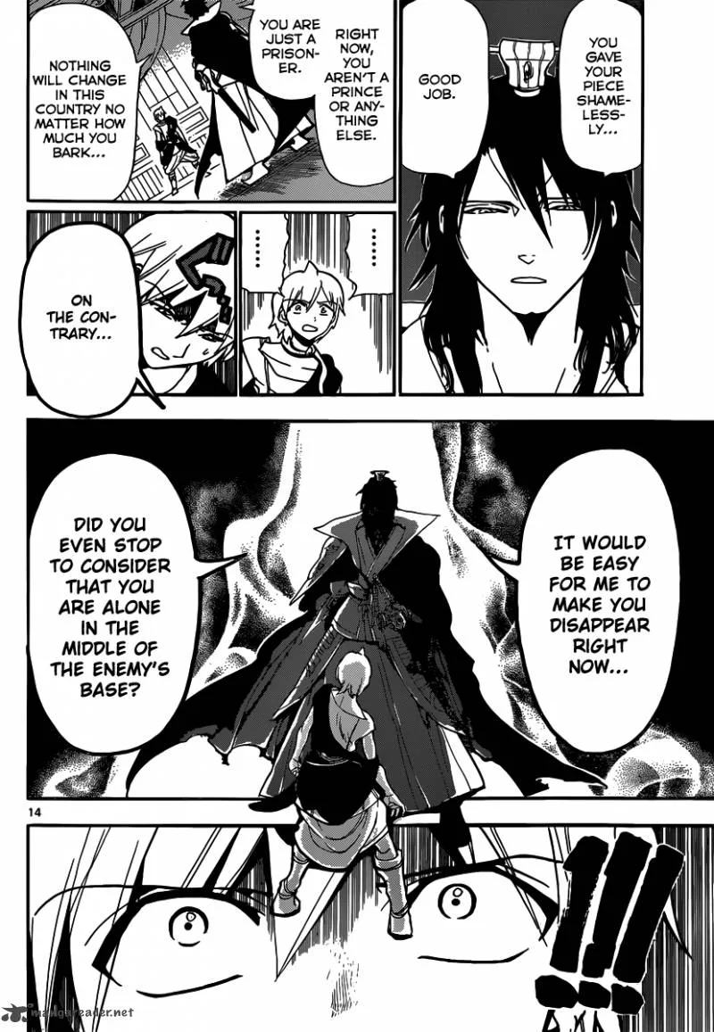 Magi Chapter 209 page 15