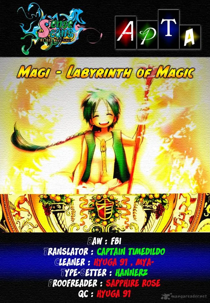 Magi Chapter 21 page 1