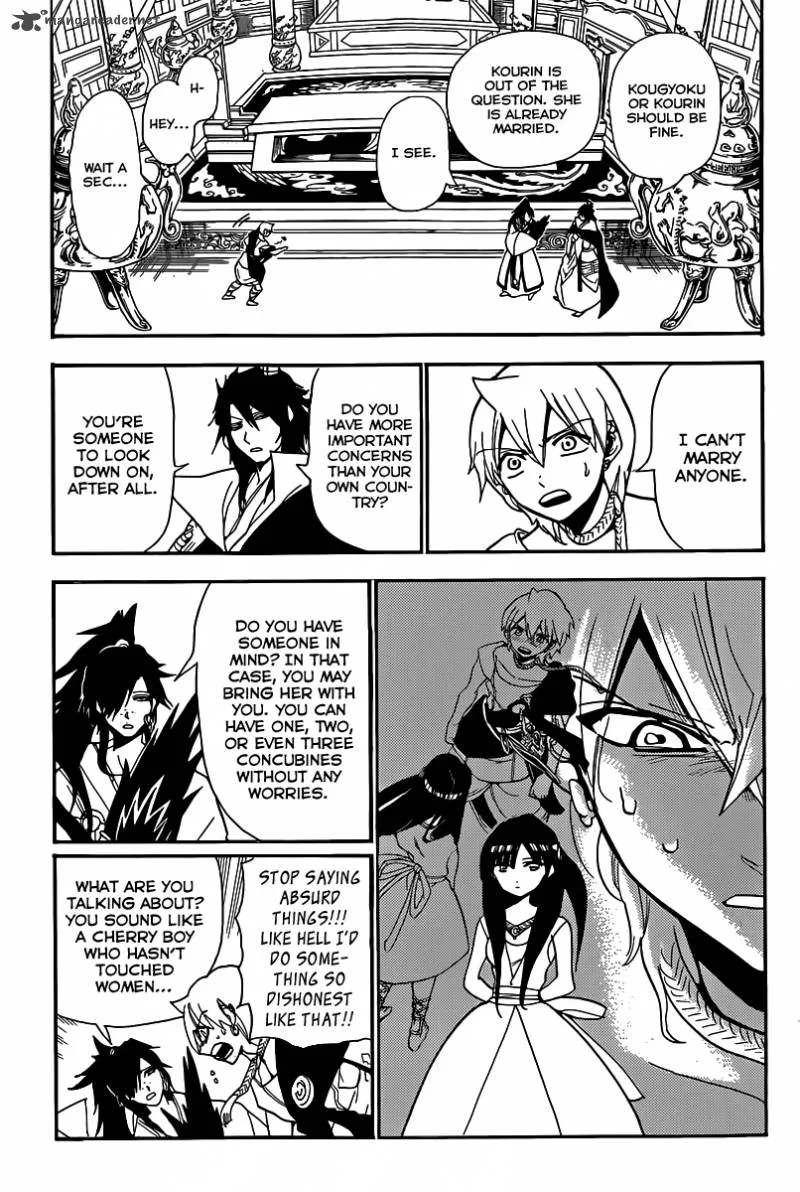 Magi Chapter 210 page 8