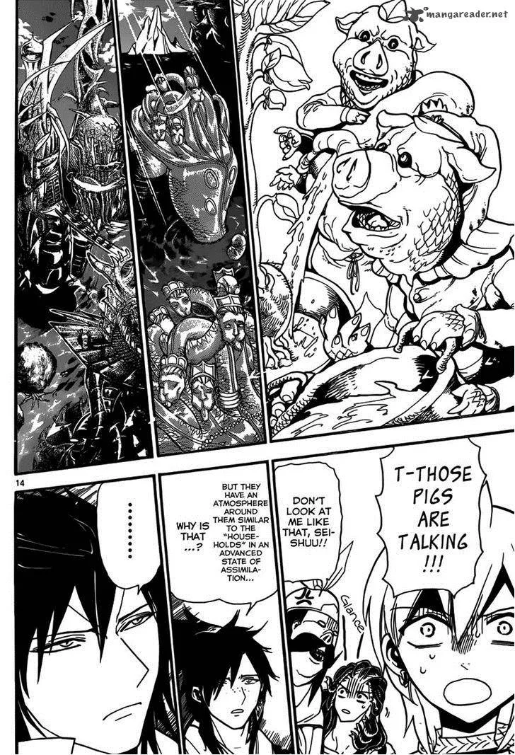 Magi Chapter 214 page 14