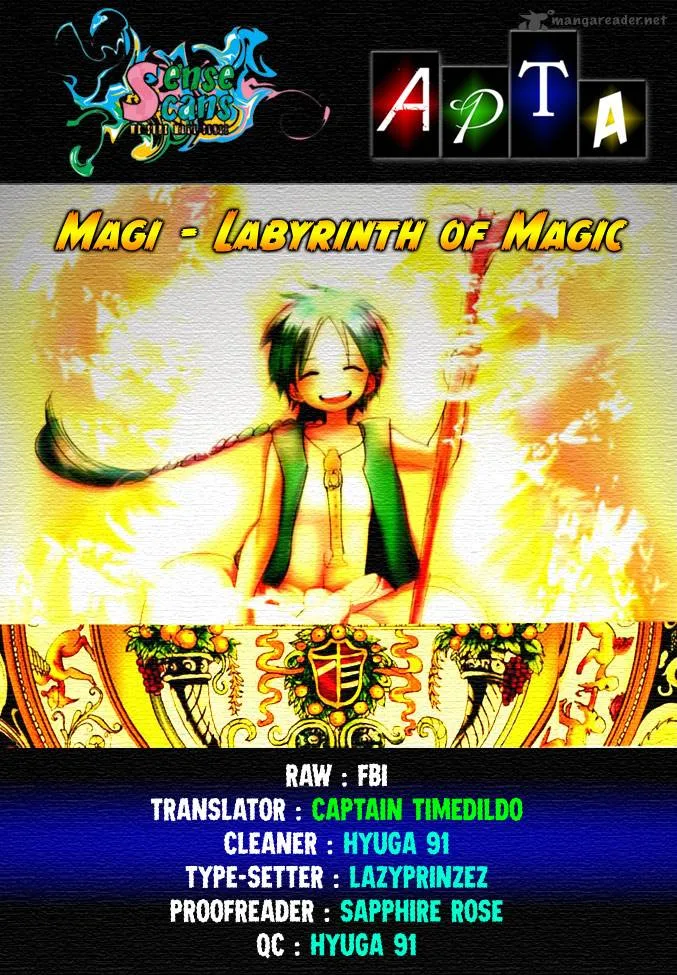 Magi Chapter 22 page 1