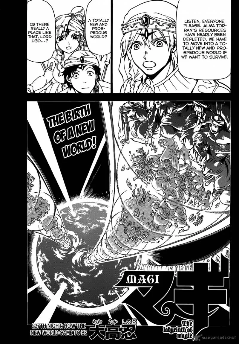 Magi Chapter 237 page 3