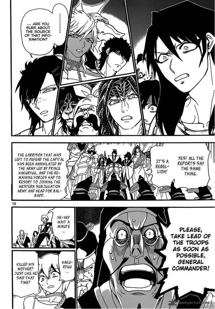 Magi Chapter 240 page 10