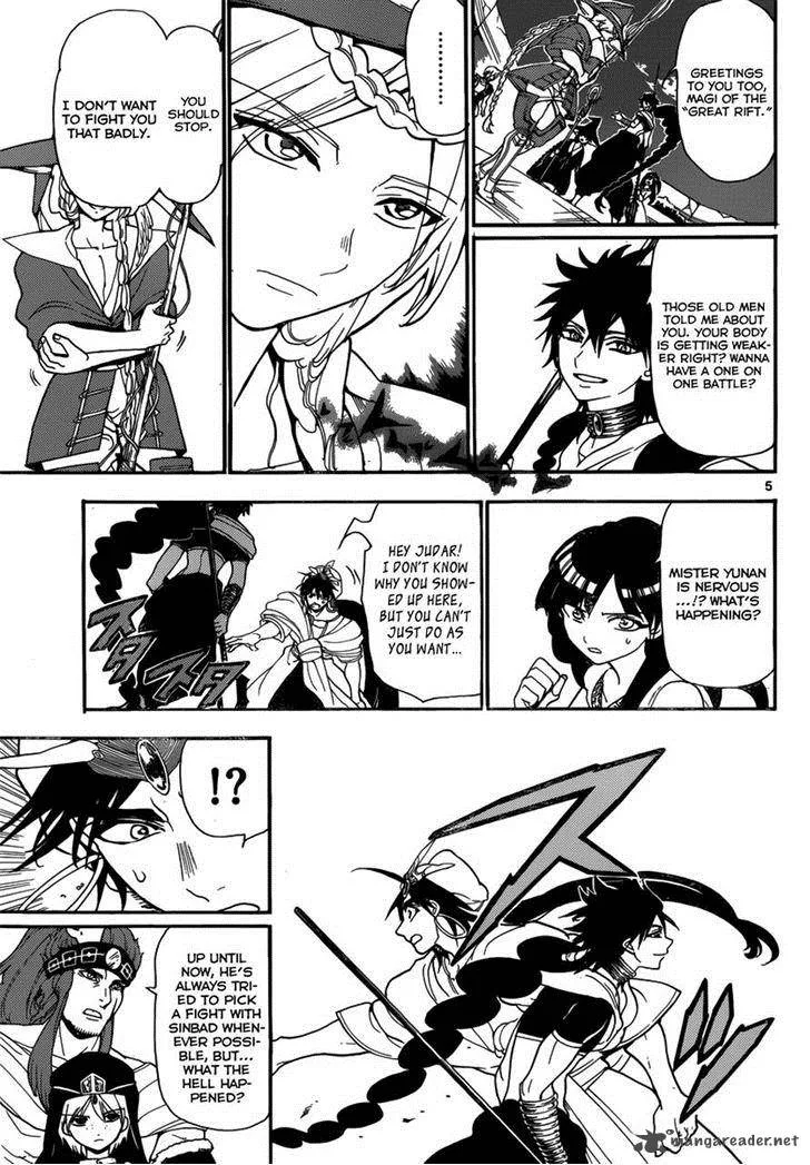 Magi Chapter 240 page 5
