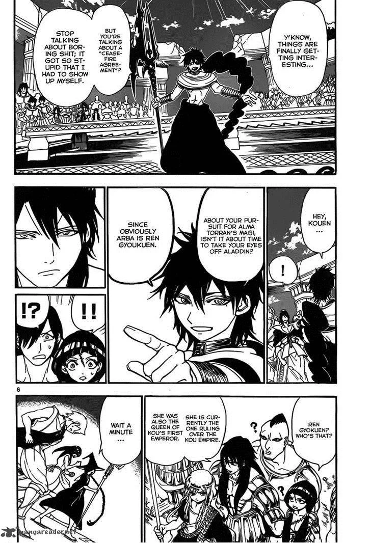 Magi Chapter 240 page 6