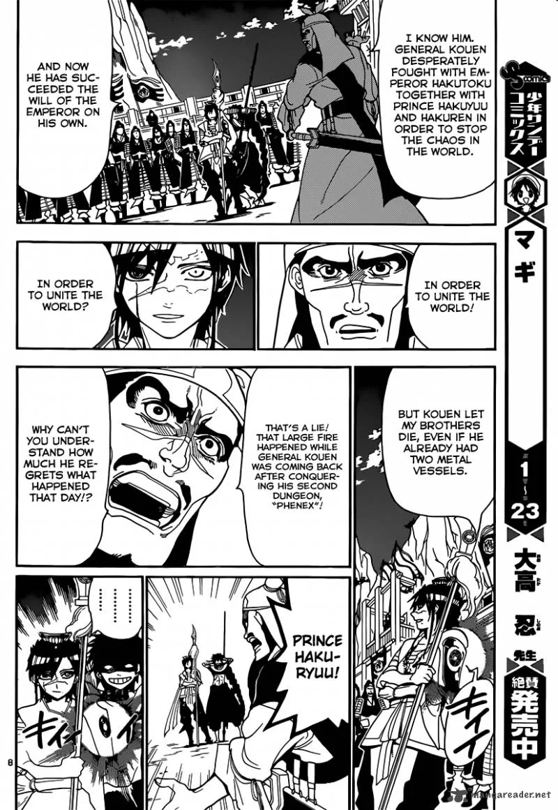 Magi Chapter 245 page 10