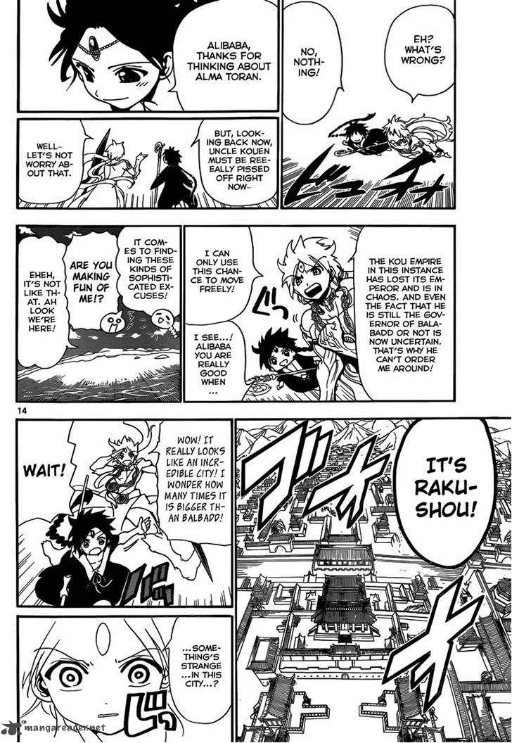 Magi Chapter 251 page 14