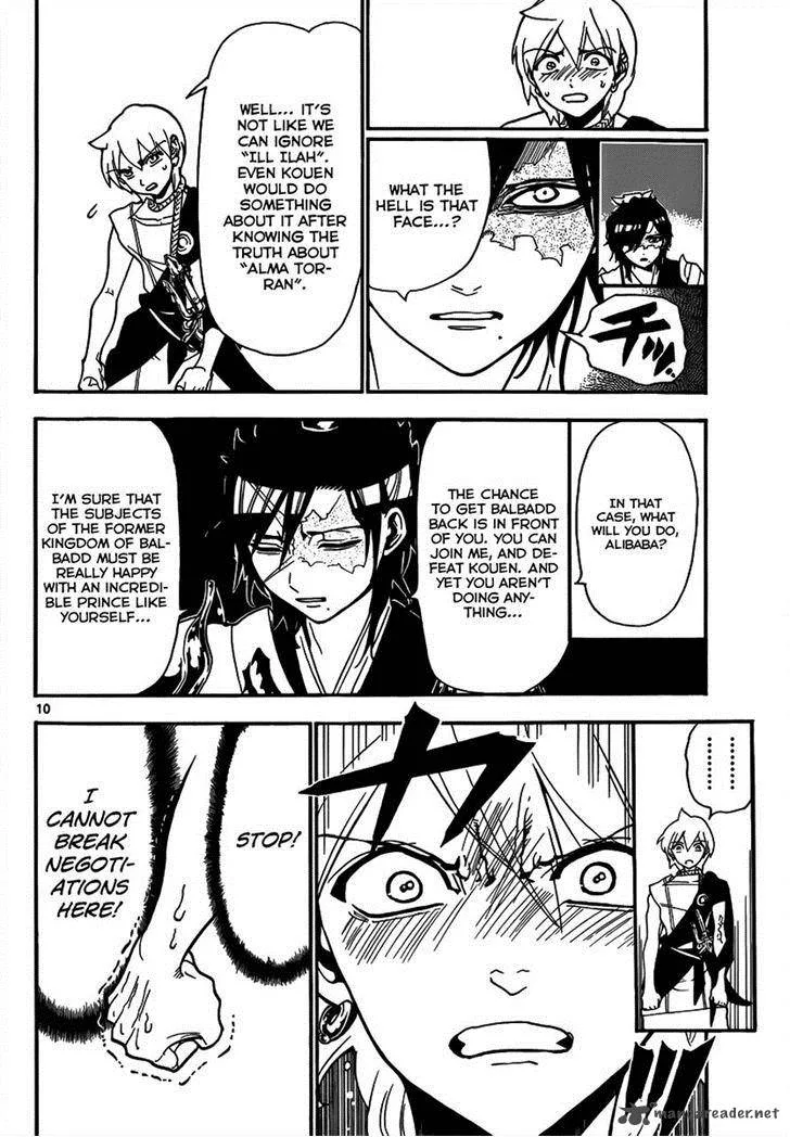 Magi Chapter 252 page 10